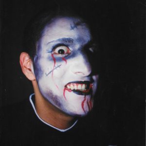 L'homme d'halloween.